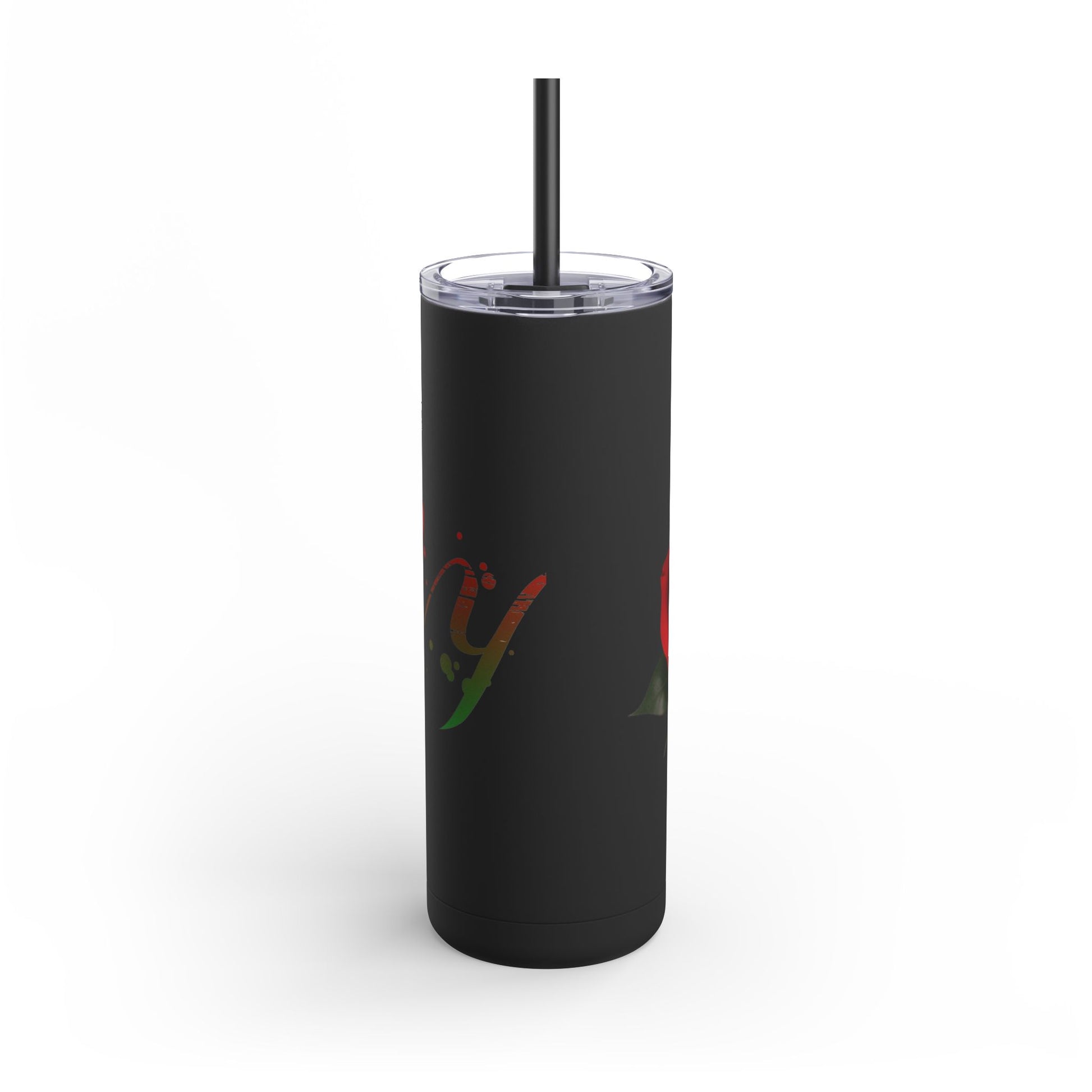 Vivy Elegant Rose Skinny Tumbler | 20oz Matte Travel