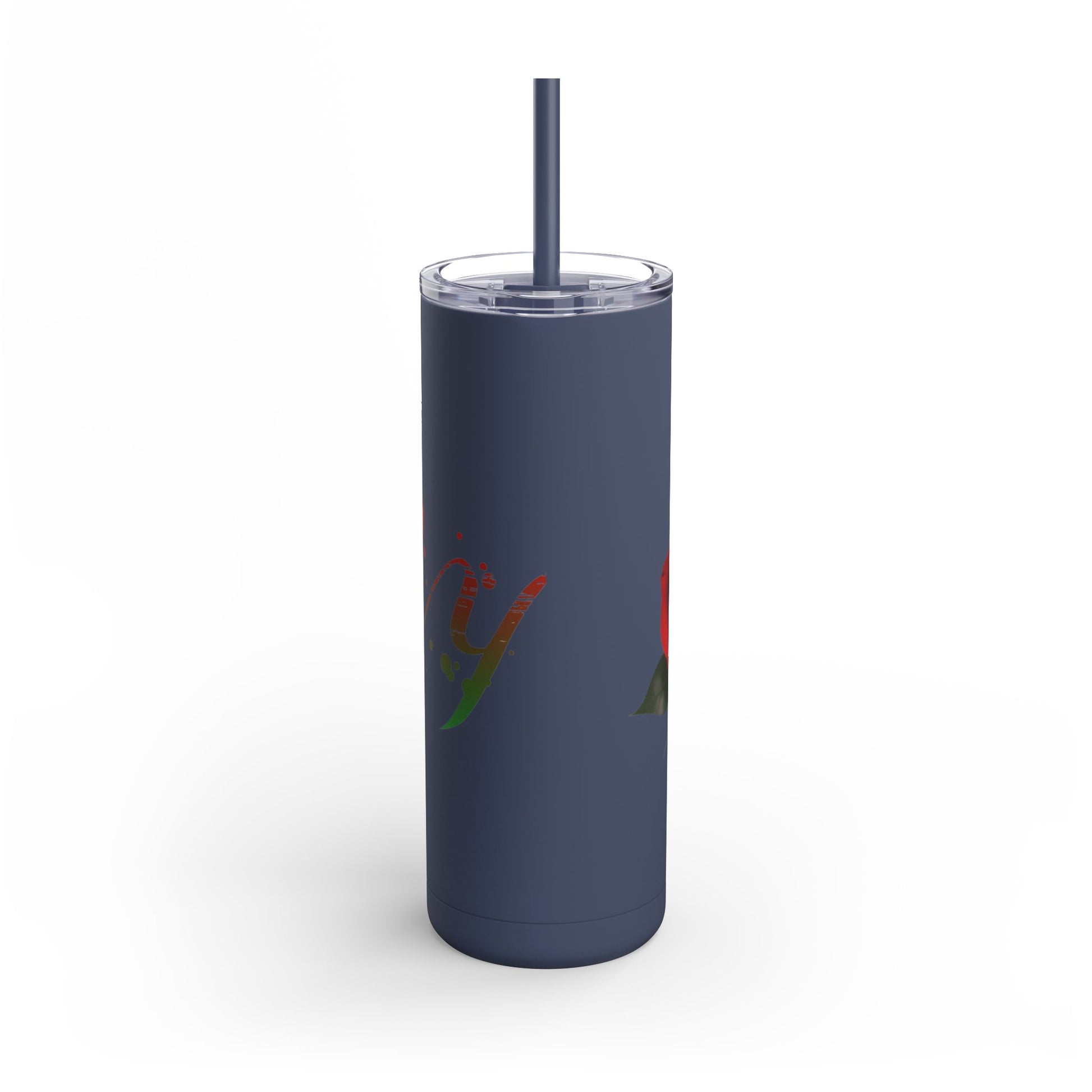 Vivy Elegant Rose Skinny Tumbler | 20oz Matte Travel