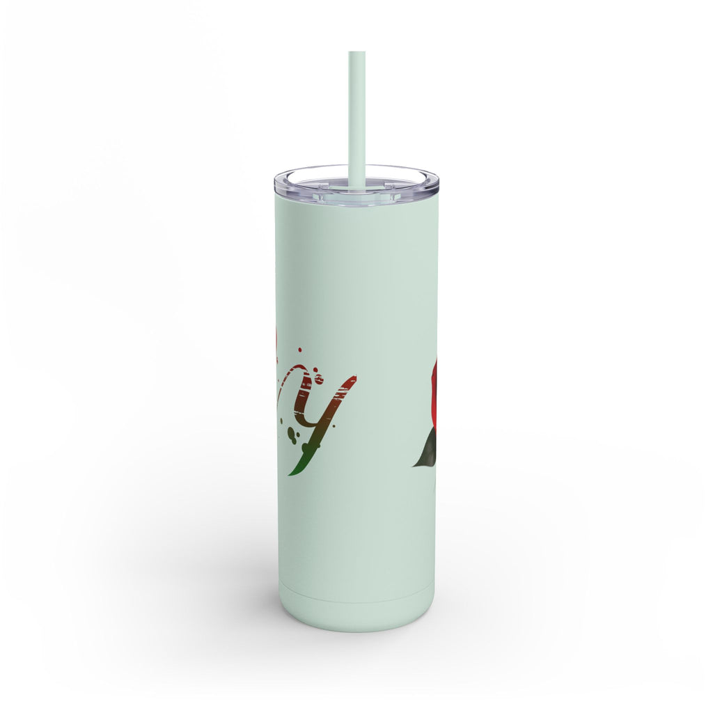 Vivy Elegant Rose Skinny Tumbler | 20oz Matte Travel
